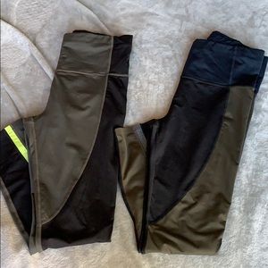 2 pair of Athleta leggings size M